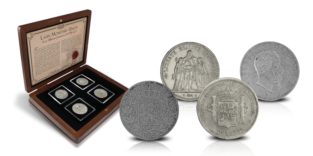 Modernisering vocaal zebra Historisch zilver, 4 originele ruim 150 jaar oude munten! - Zilveren munten  – Het Belgische Munthuis
