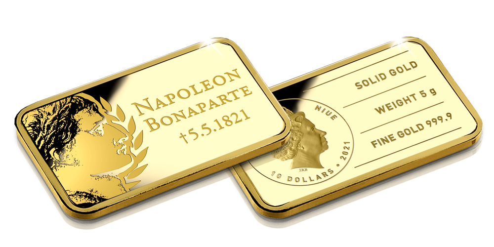 munten online Goudbaren - Napoleon goudbaar - Puur goud - BTW-vrij goud Het Belgische